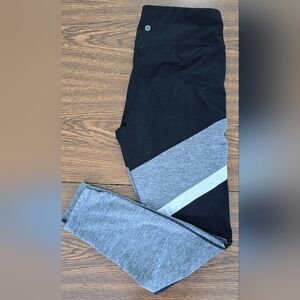 Serene Tangerine Colorblock Leggings Size XL